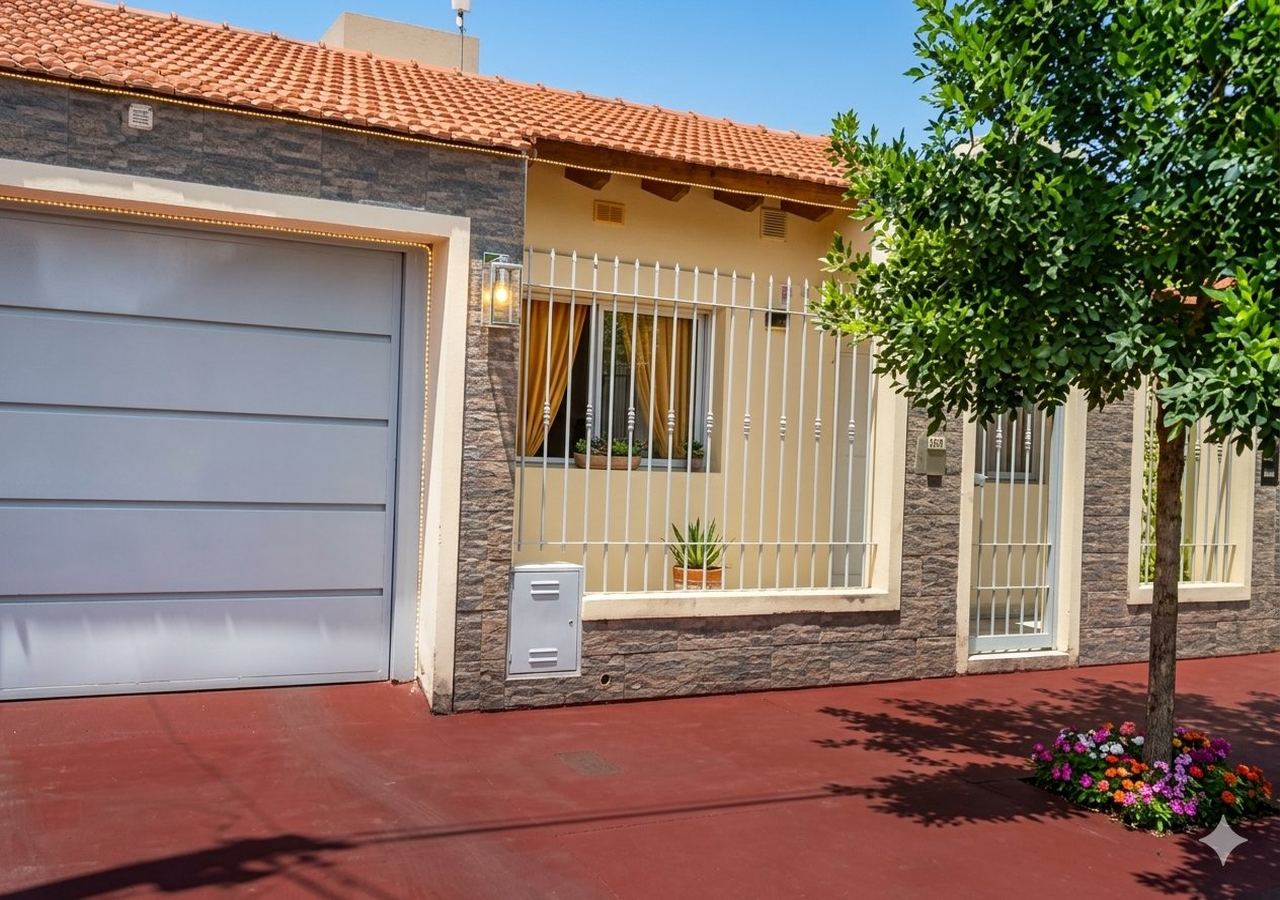 Frente de la casa
