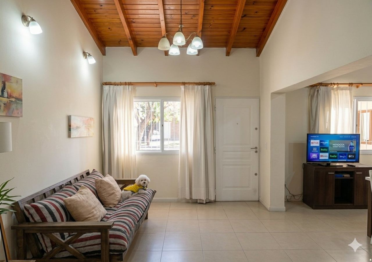 Living, entrada principal